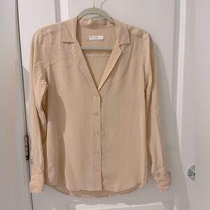 Equipment Silk Nude Blouse